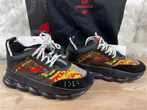 versace chain reaction trainers ebay